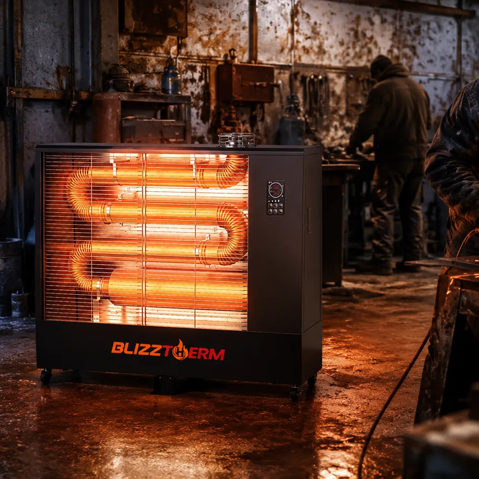 Calefactor Infrarrojo con extracción de humos BTC 18 - Imagen 2